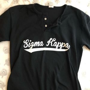 Sigma kappa baseball t